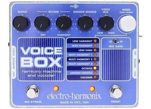 Pedal Vocoderelectro Harmonix Voice Box Harmonizer