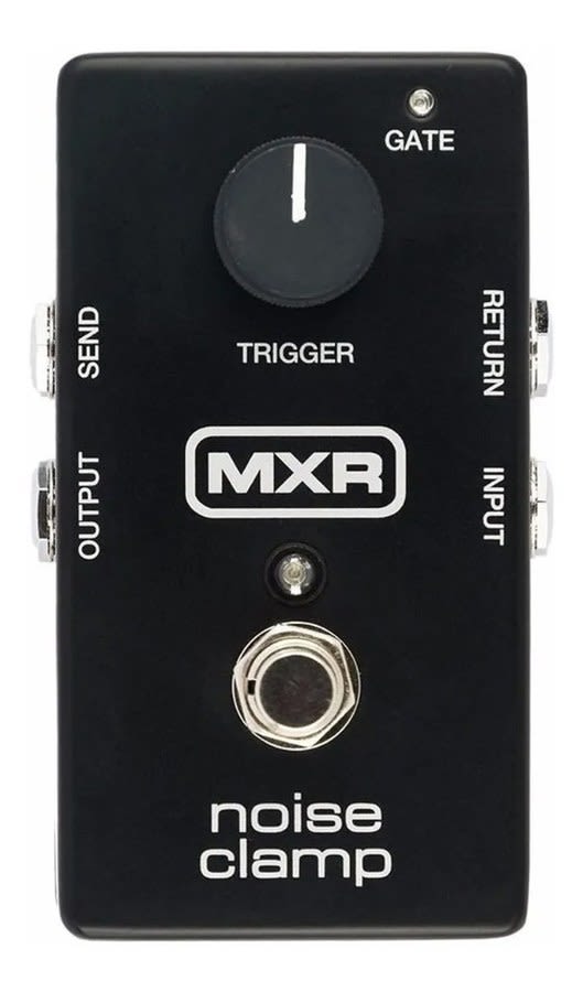 Pedal Reductor Ruido Mxr M-195 Noise Clamp Color Negro