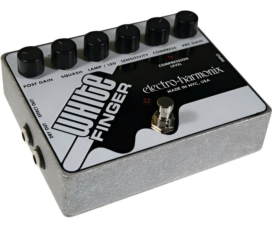 Pedal Analog Compresor Electro Harmonix White Finger