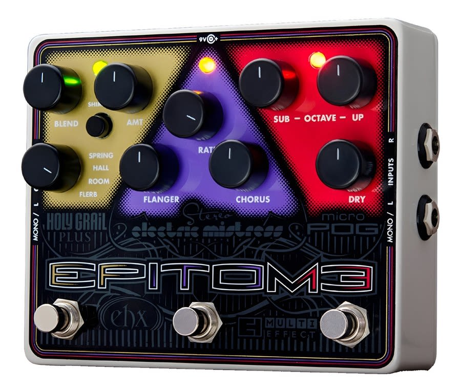 Pedal Multi Efecto Epitome Electro Harmonix Rev Flang Octv