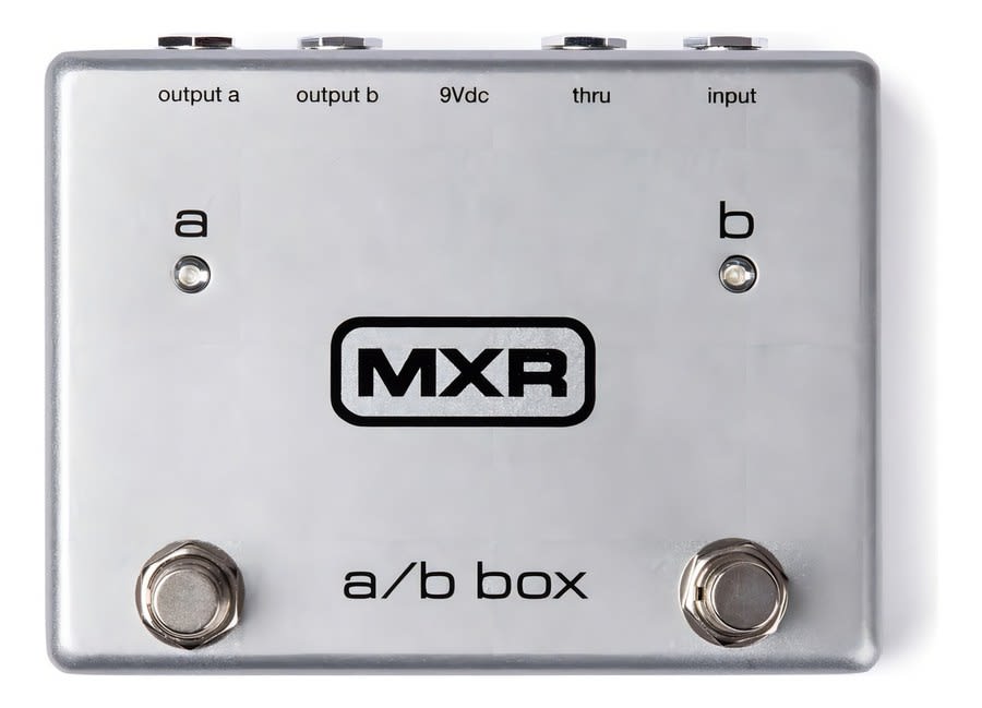 Pedal Mxr A/b Box M-196 Cuo Color Gris