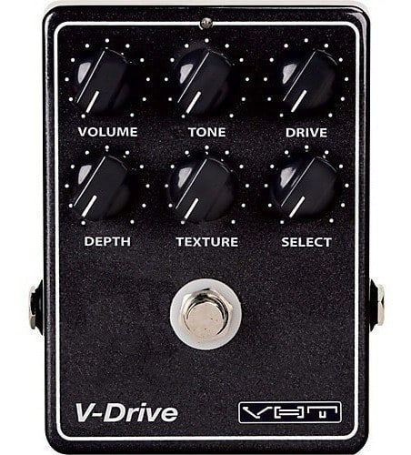 Pedal Overdrive Guitarra Eléctrica Vht Av-vd1 Negro 9v Digital