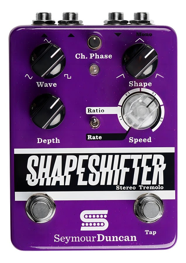 Trémolo Estéreo Pedal Seymour Duncan Shape Shifter – Cor Lilás