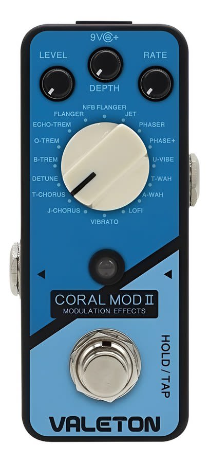 Pedal Valeton Crl-8 Coral Mode Il 16 Types Digital Modulatio
