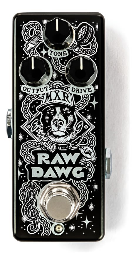 Pedal Overdrive Guitarra Mxr Eg74 Raw Dawg Overdrive