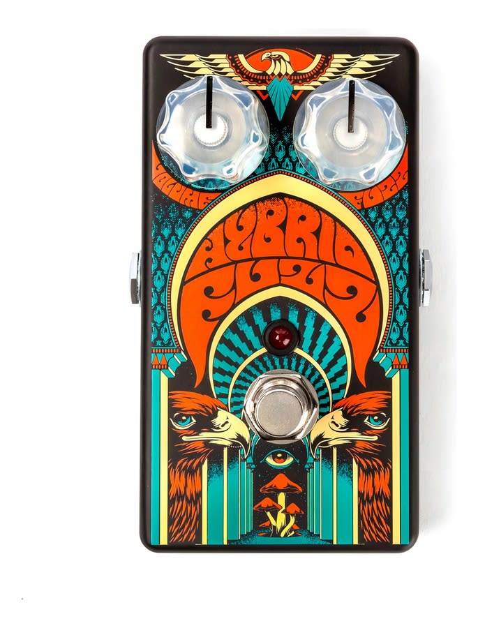 Pedal Fuzz Mxr Hybrid Csp041 Negro Para Guitarra Efecto Analógico