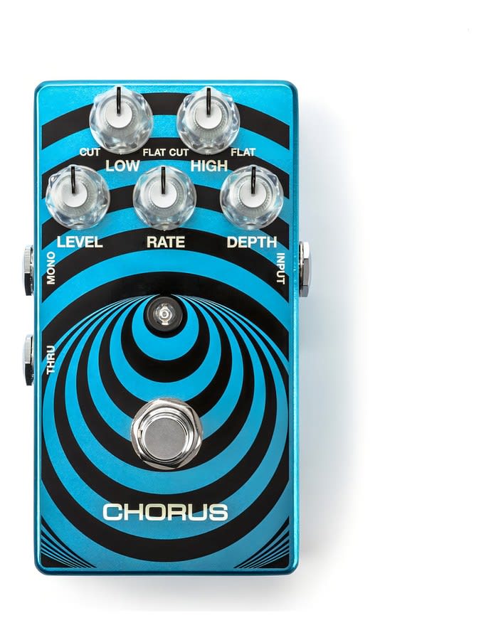 Pedal Chorus Analógico Mxr Wa38 Wylde Audio Para Guitarra Azul
