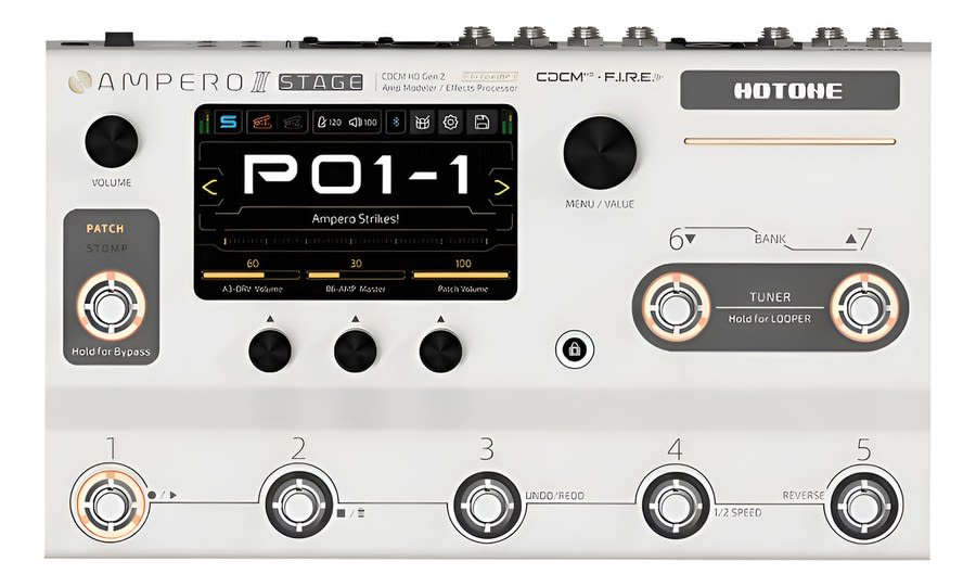 Pedalera Procesador Efectos Hotone Ampero Ii Stage Mp-380