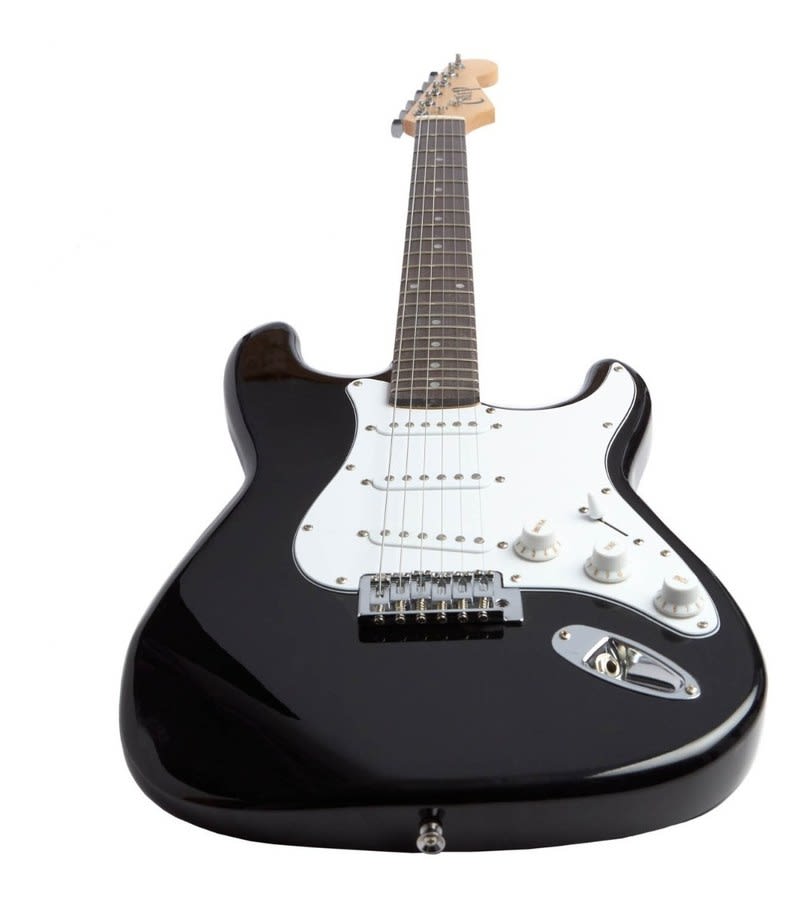 Guitarra Stratocaster Negra Creep Sst-111 Bk