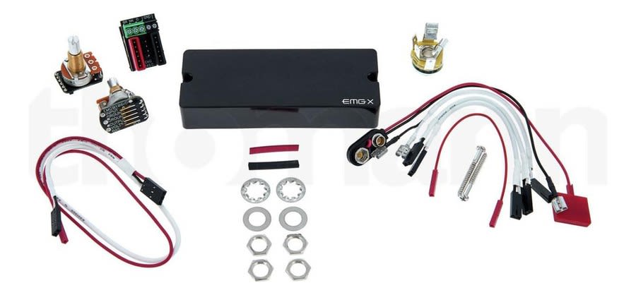 Microfono Bajo 5 Cuerdas Emg 40 Dcx Doble X