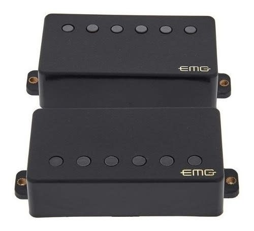 Microfonos Para Guitarra Emg 57/66 Set Bk Activo