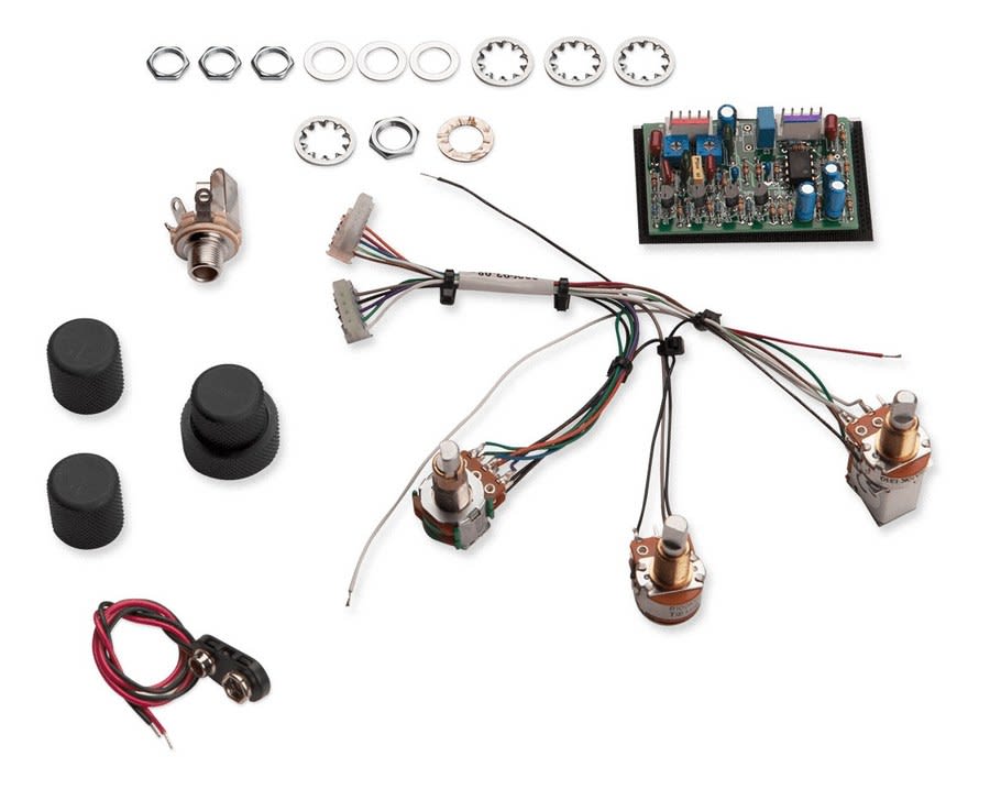 Circuito Para Bajo Pasivo Seymour Duncan Stc-2psb Preamp