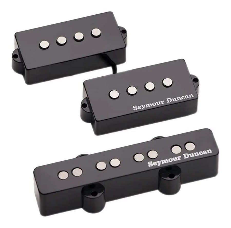 Microfono Para Bajo Seymour Duncan Apj-2-blk Set Pres. J.b.