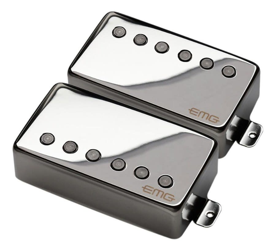 Microfono Para Guitarra Emg Jh Set Ch James Hetfield Cromado