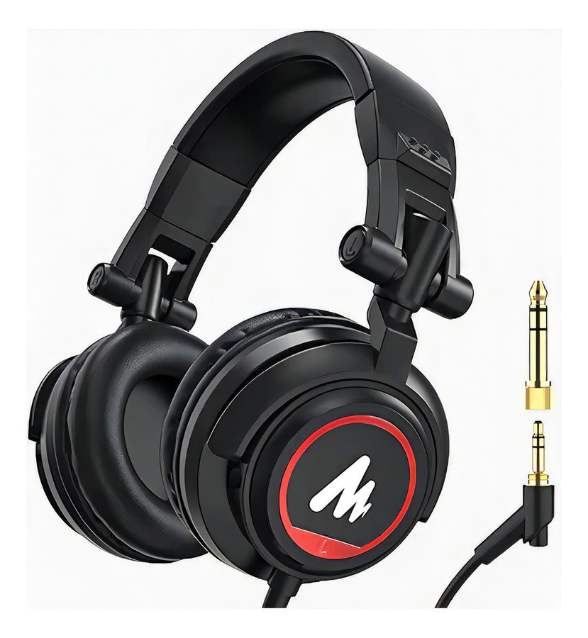 Auricular Cerrado Maono Au-mh501 Pro Pc Telefono Dj Estudio Vincha Negro