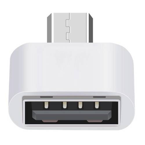 Adaptador OTG - USB 2.0 hembra a Micro USB macho - foto 1