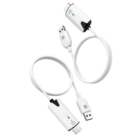 TRASMISOR/RECEP HDMI NETMAK NM-C97 HDMI INALAMBRICO 30M FULL HD 1080P A 60HZ DE FUENTE (NOTEBOOK/PC/ETC) A PANTALLA (MONITOR/TV/PROYECTOR/ETC) - foto 1