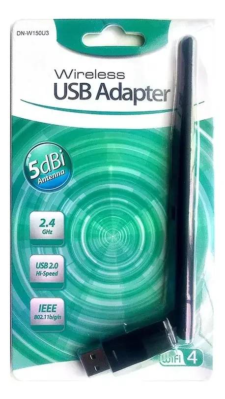 Antena 5dBi Receptor Wifi Usb 2.4ghz