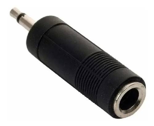 Adaptador Miniplug 3.5mm Macho a 6.5mm Hembra