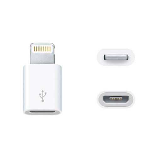 Adaptador OTG - Micro USB 2.0 hembra a Lightning Macho (Iphone)