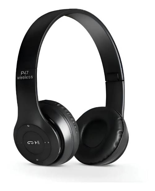 Auricular Bluetooth Vincha - P47 - Color Negro