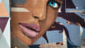 Eyes of Serenity in Urban Canvas