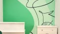 Whispers of Serenity in Green Lines