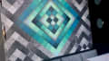 Emerald Echoes in Geometric Harmony