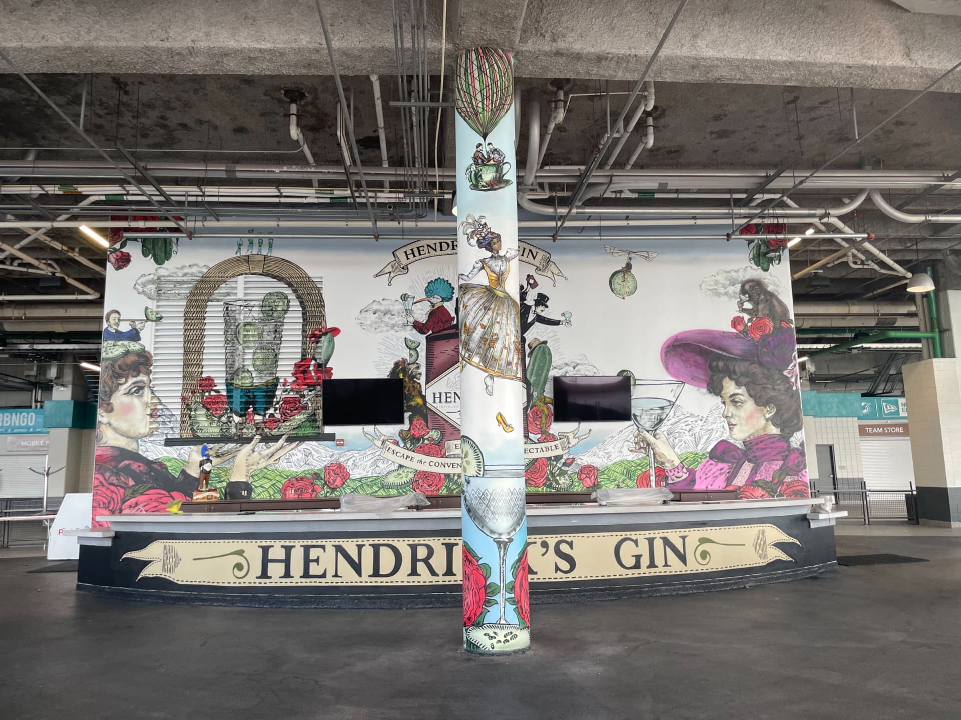 Hendricks Gin Bar
