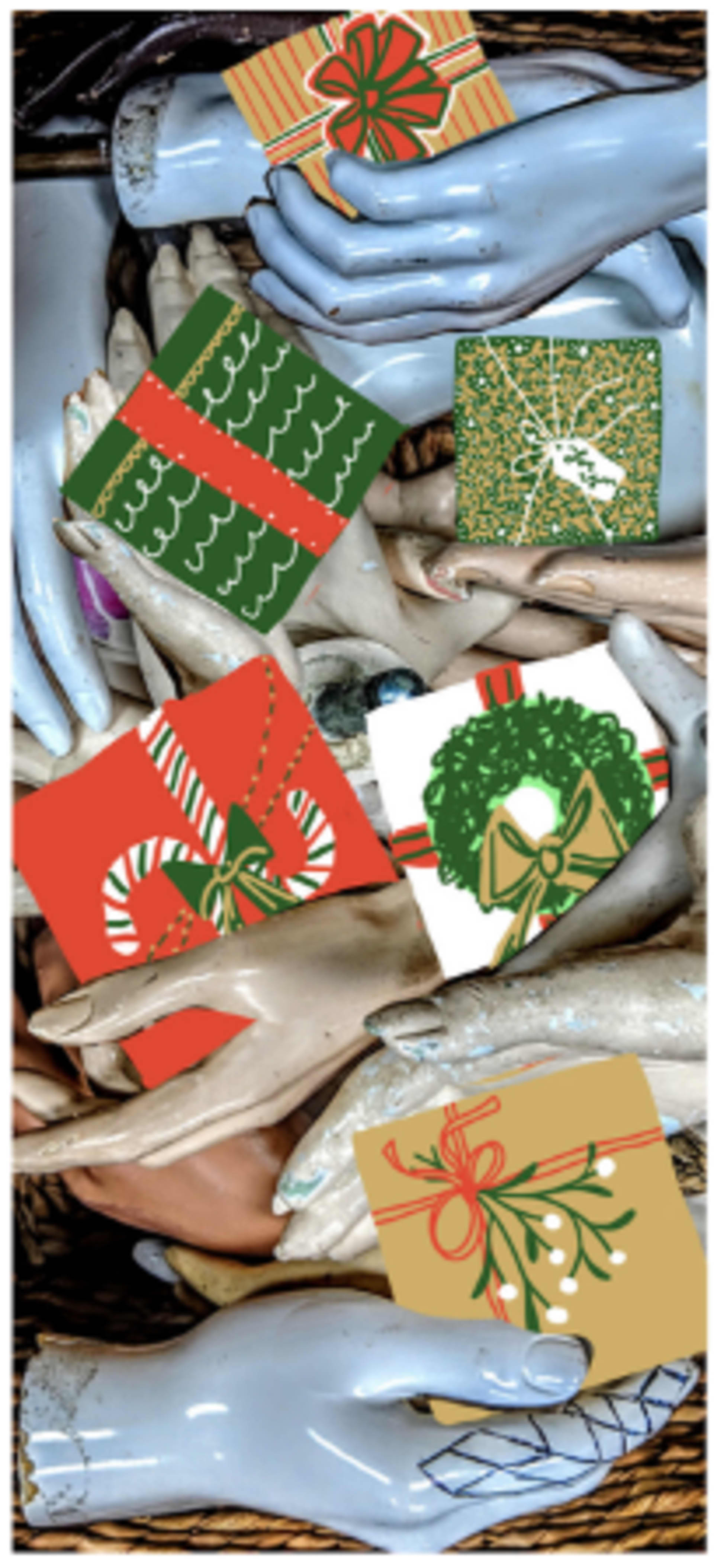 Gift In Hand (Digital Projection Mural)