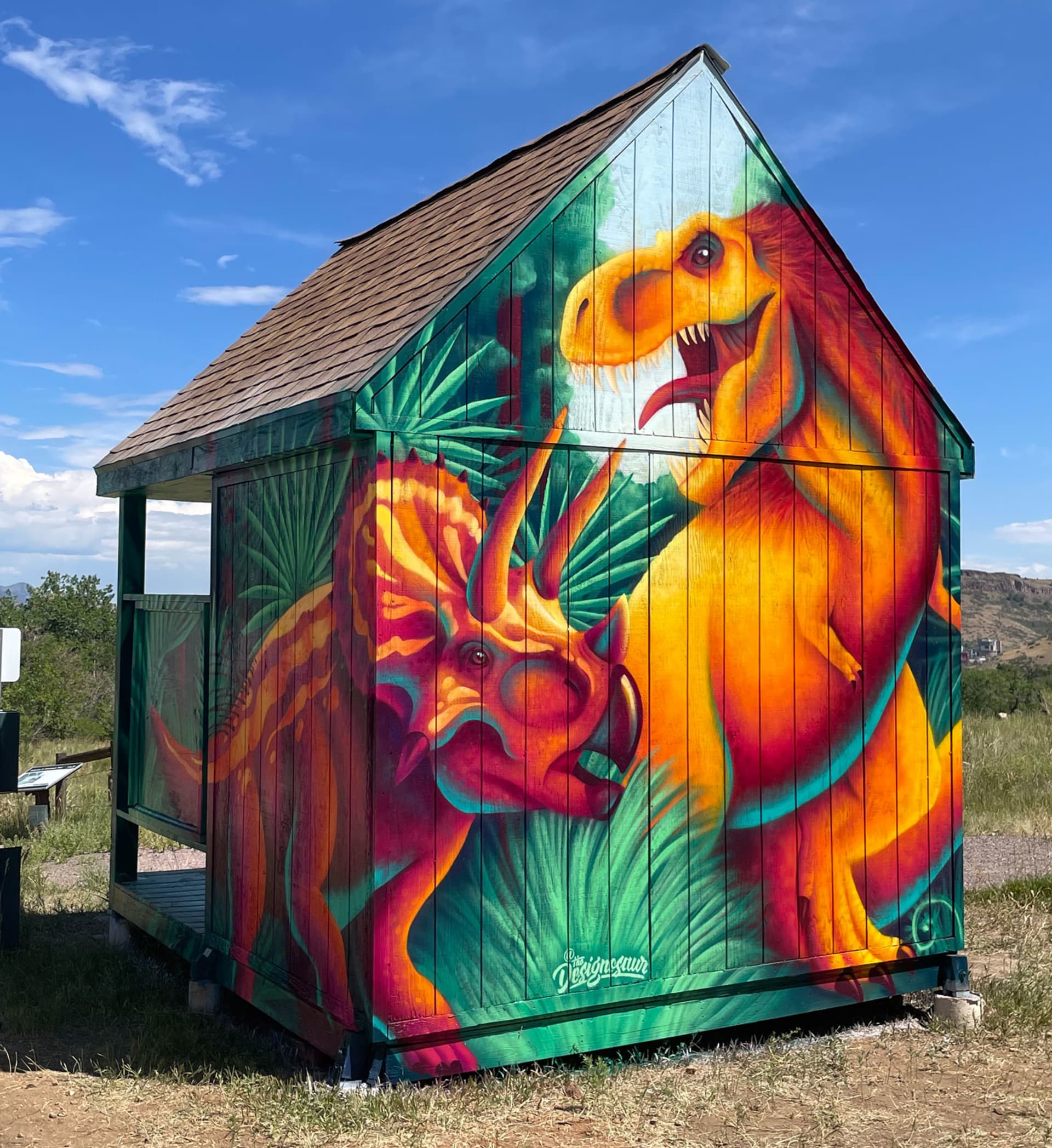 Jurassic Vibrance in Urban Wilderness