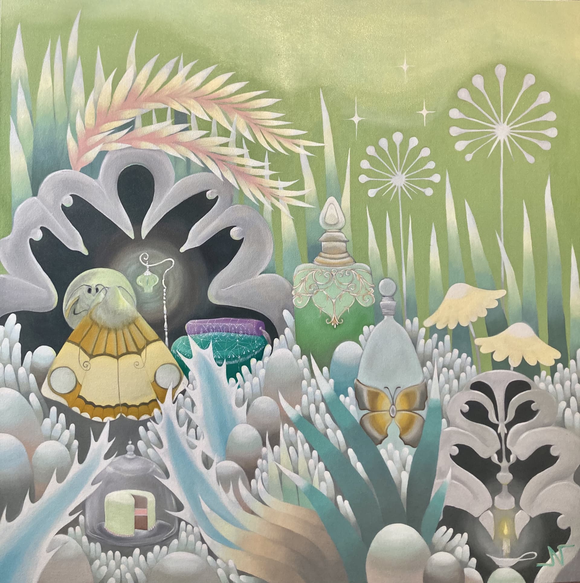 Whispers of Enchantment in Dreamlike Gardens