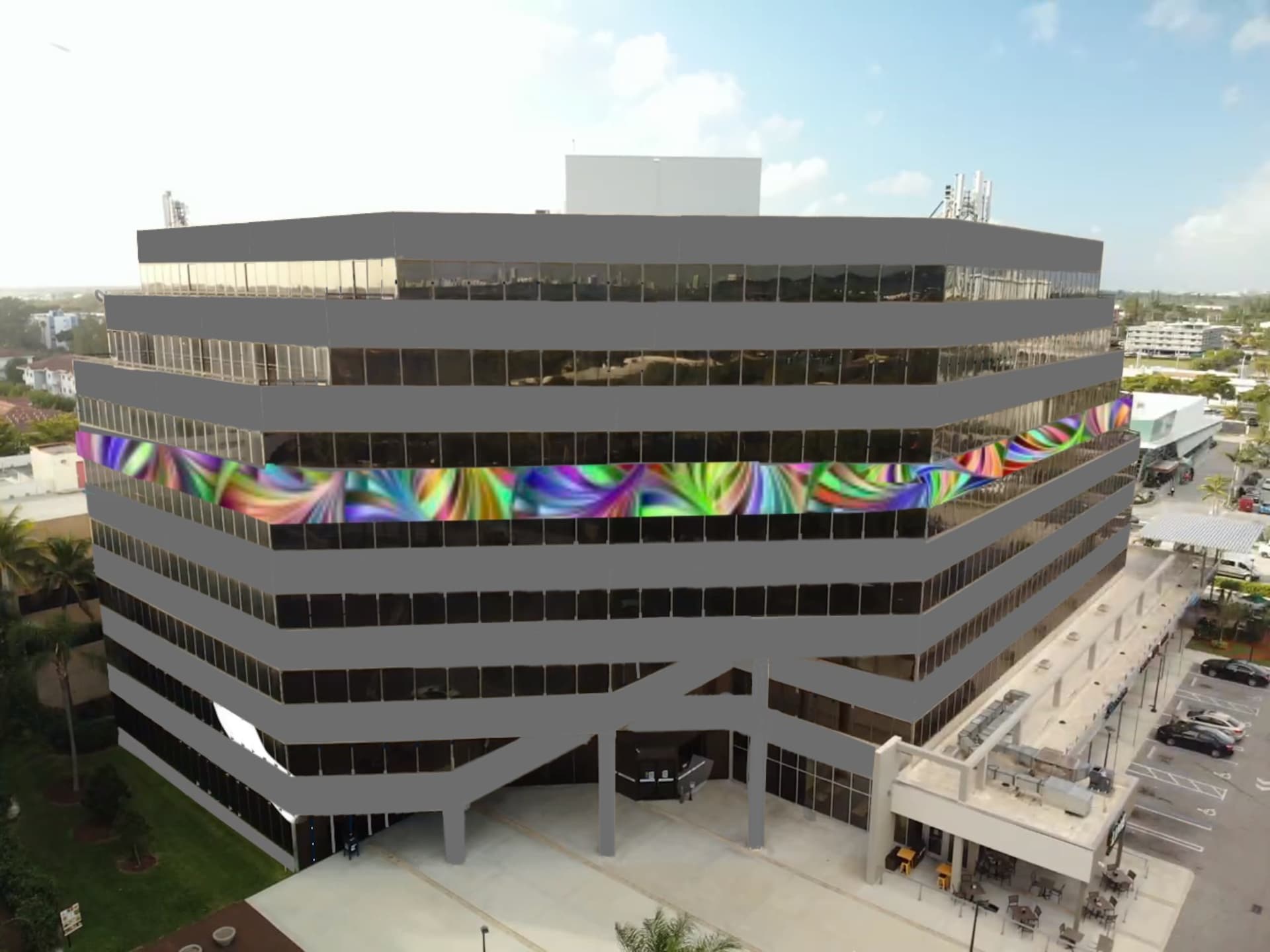 Vibrant Waves of Urban Expression