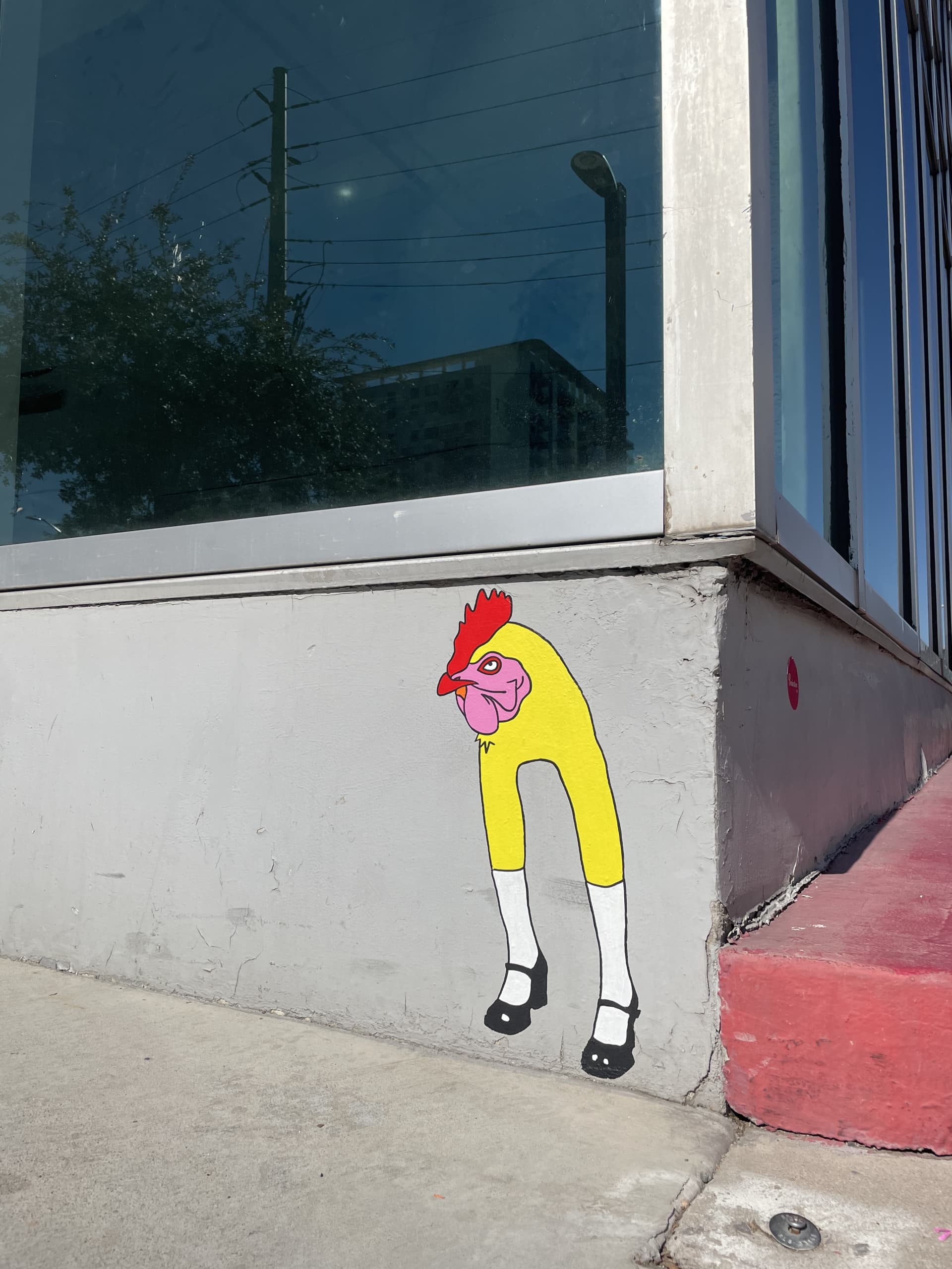 Chickens in Heels: A Playful Urban Encounter