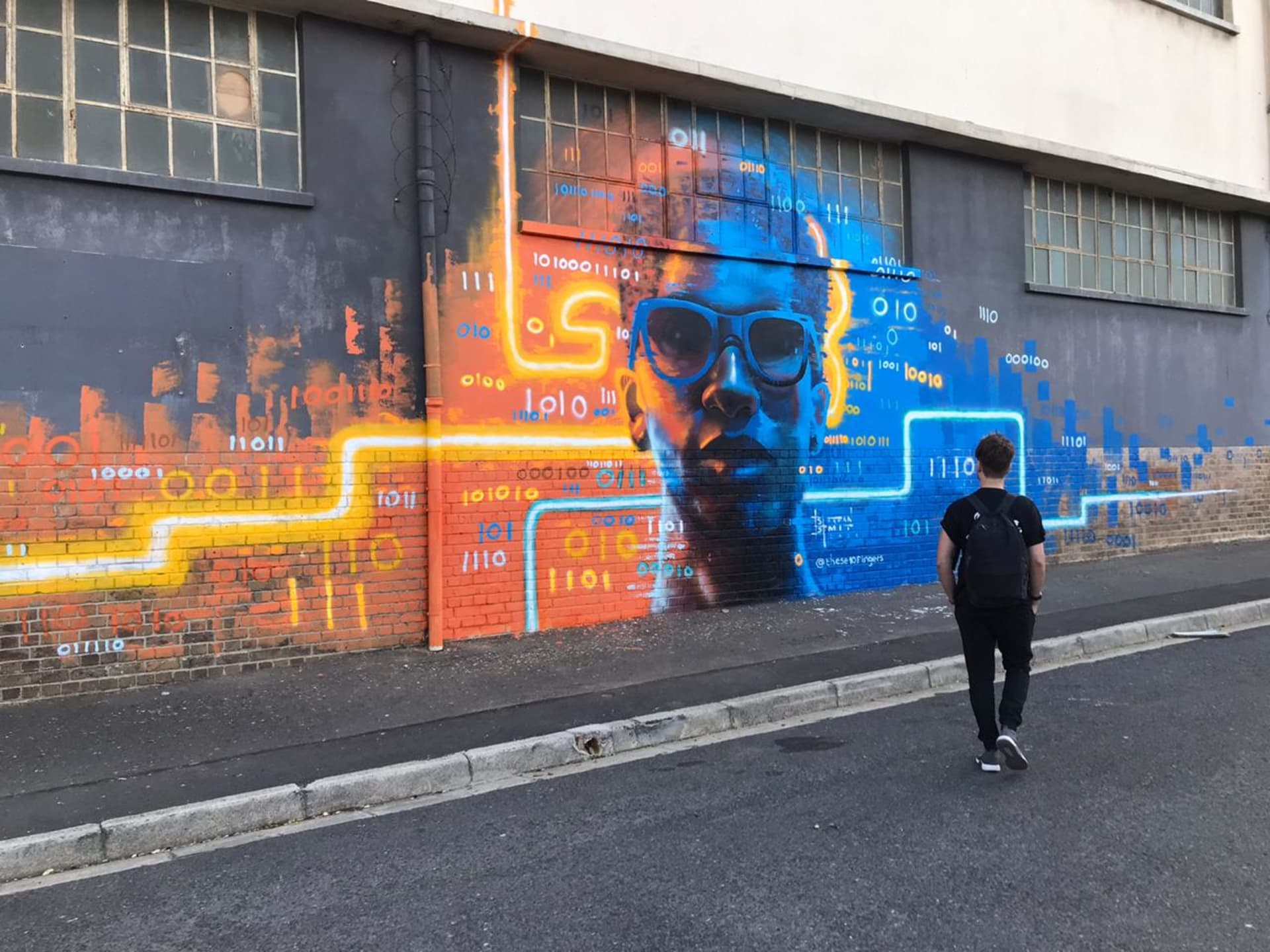 Digital Dreams in Urban Color