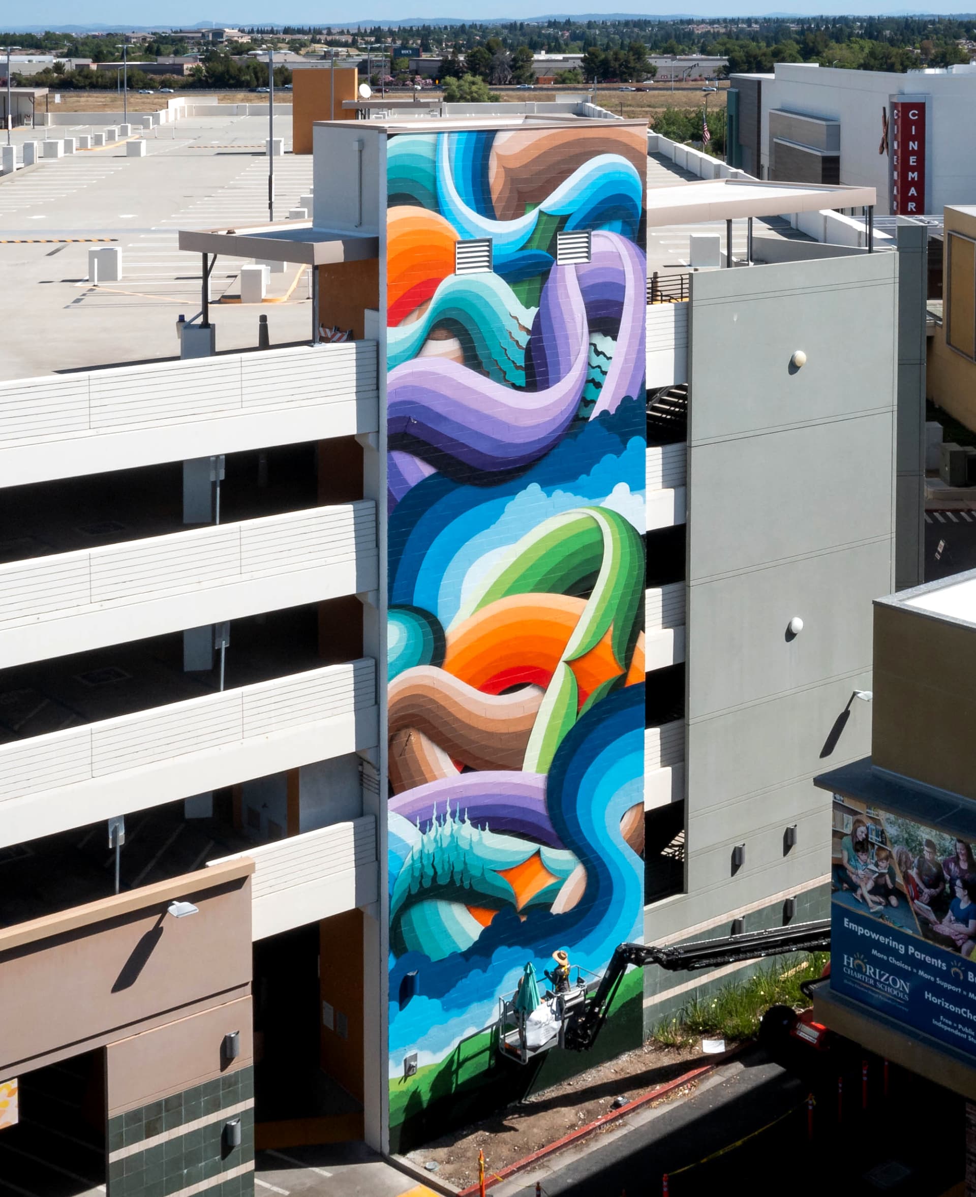 Galleria Garage Mural