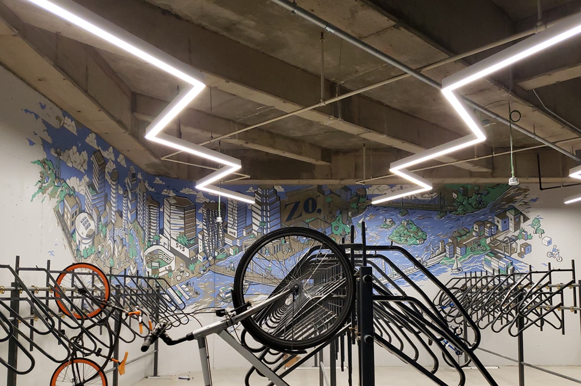 ZO Bikeroom Mural