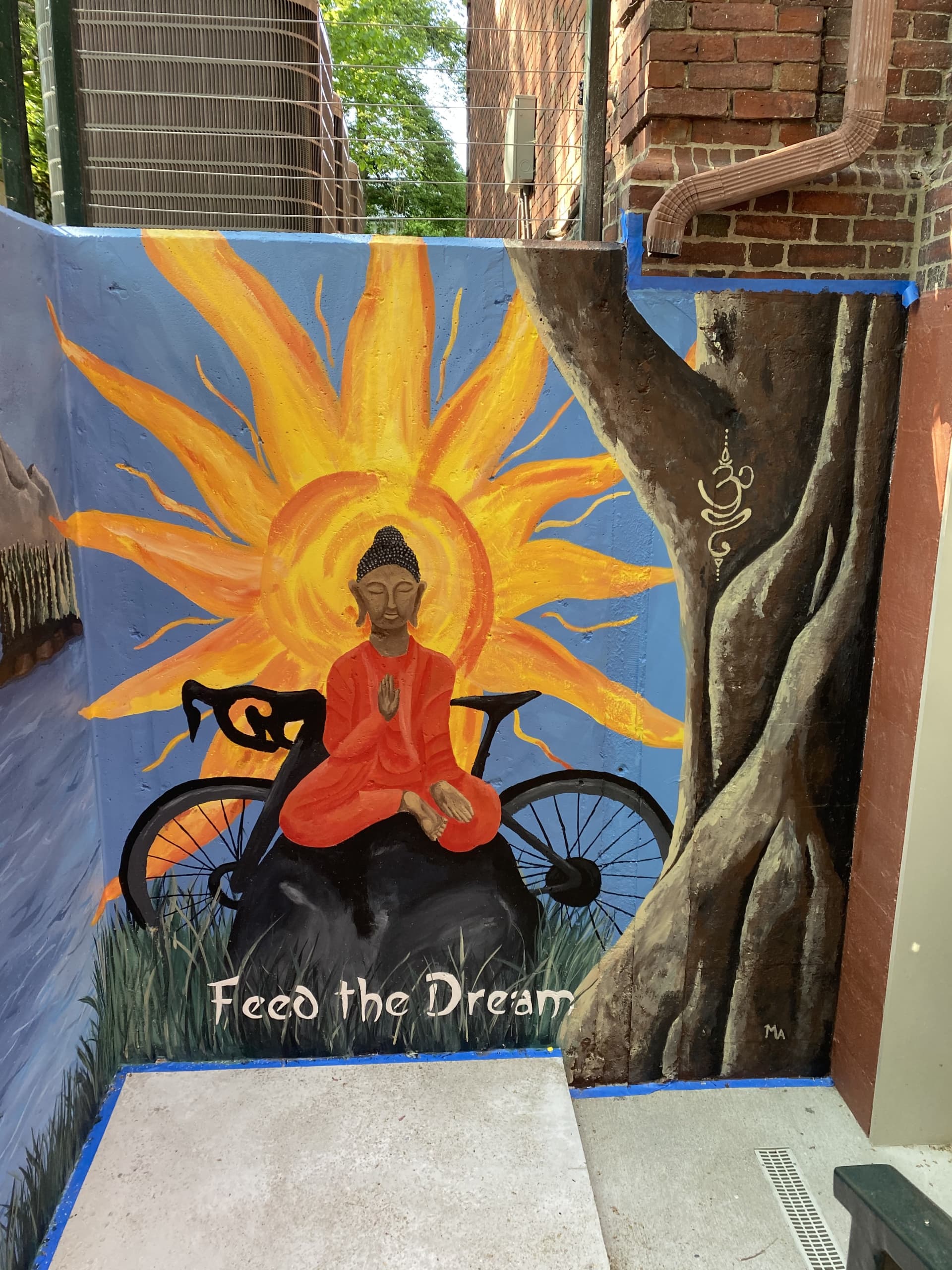 Cycling Buddha