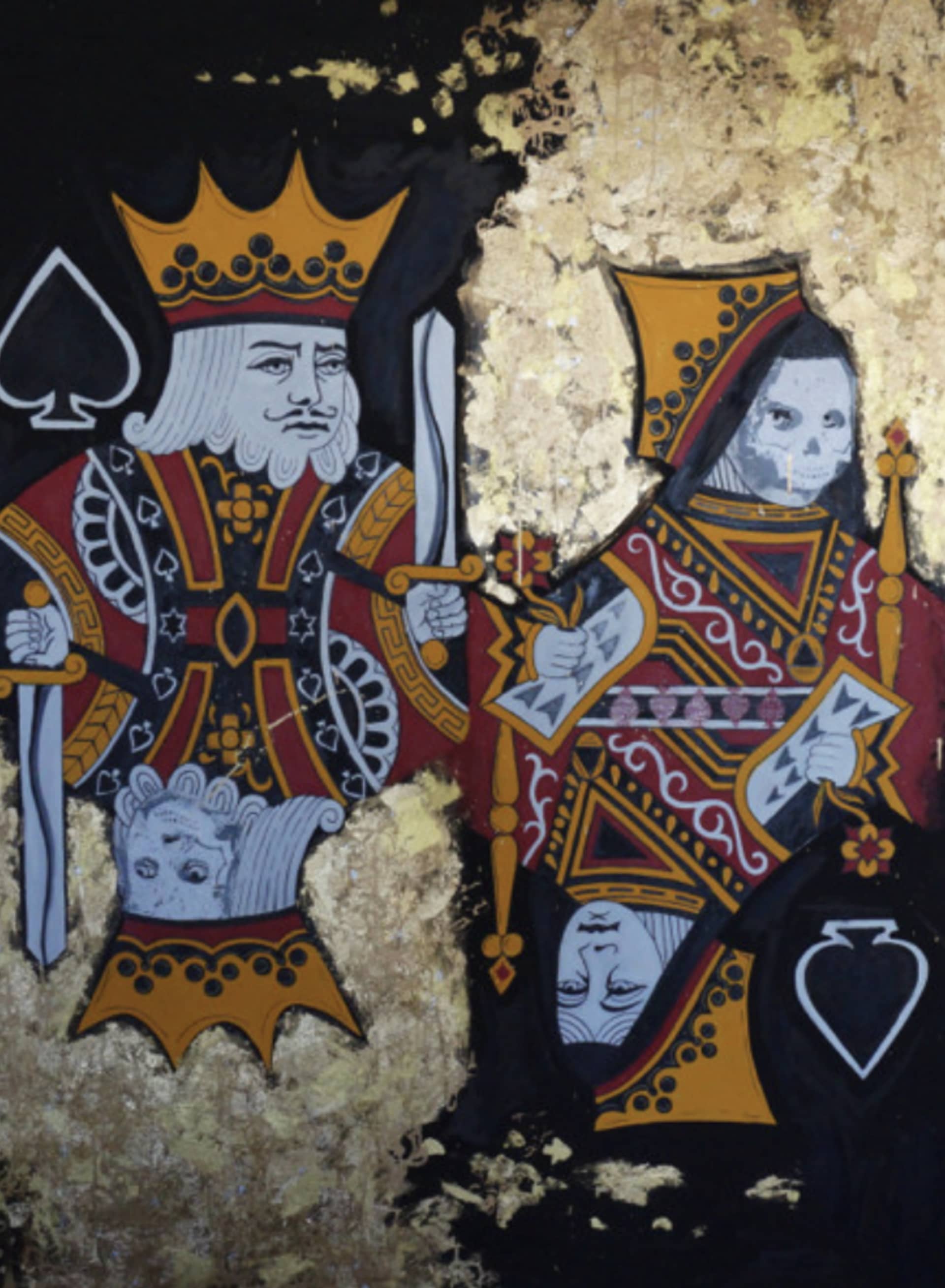 Royalty in Shadows and Gold