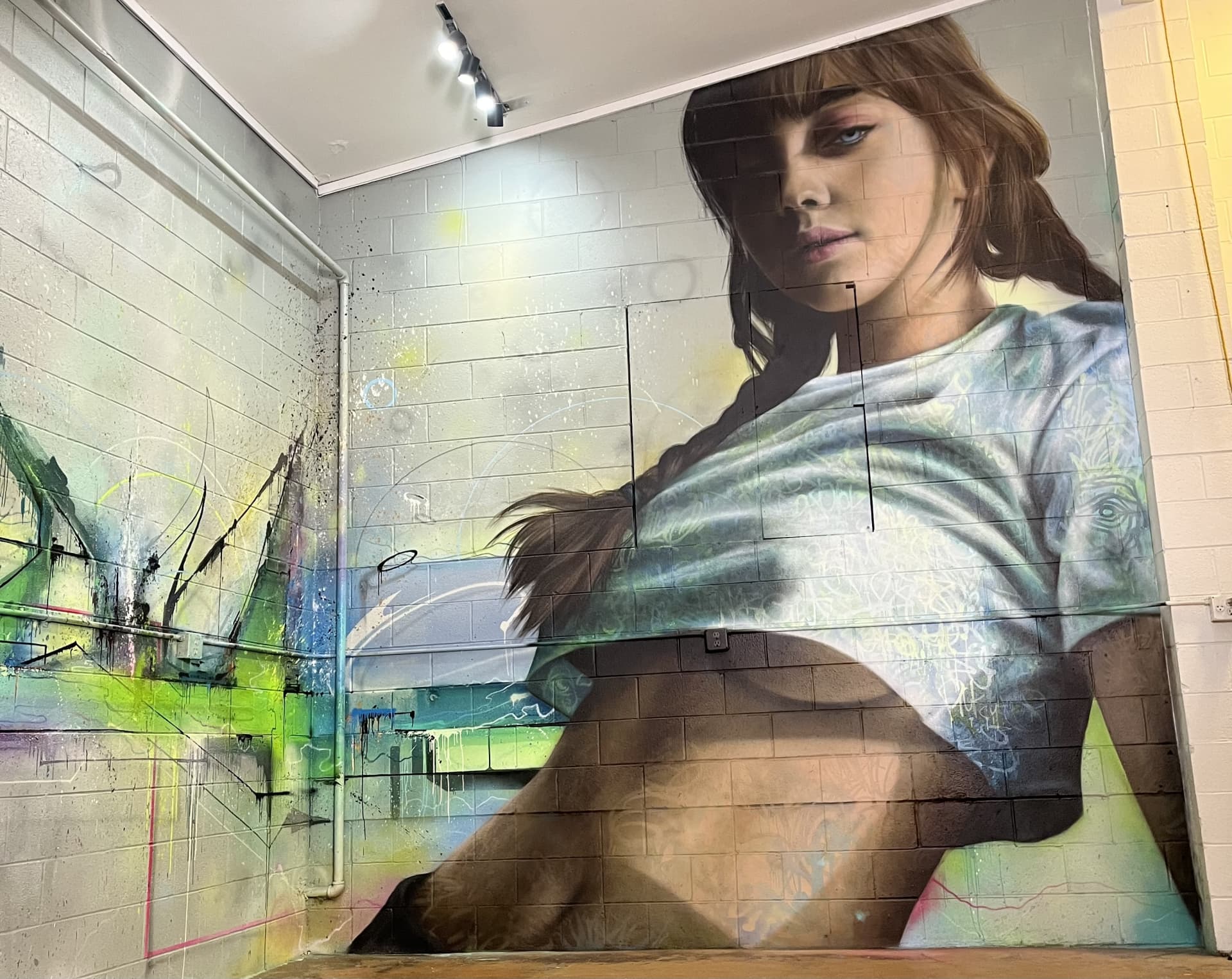 Whispers of Color and Form in Urban Space