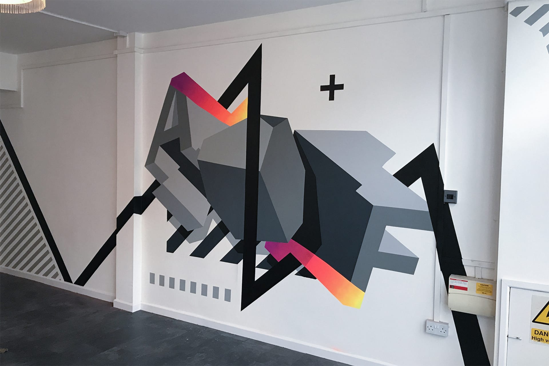 Geometric Echoes of Urban Expression
