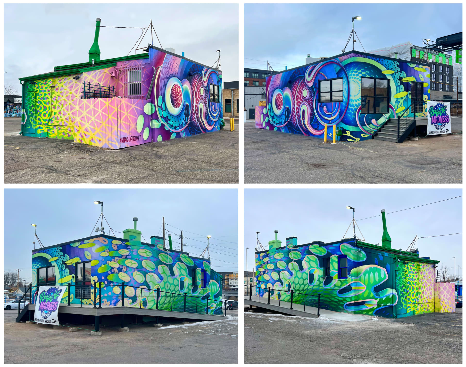 Reefer Madness Mural
