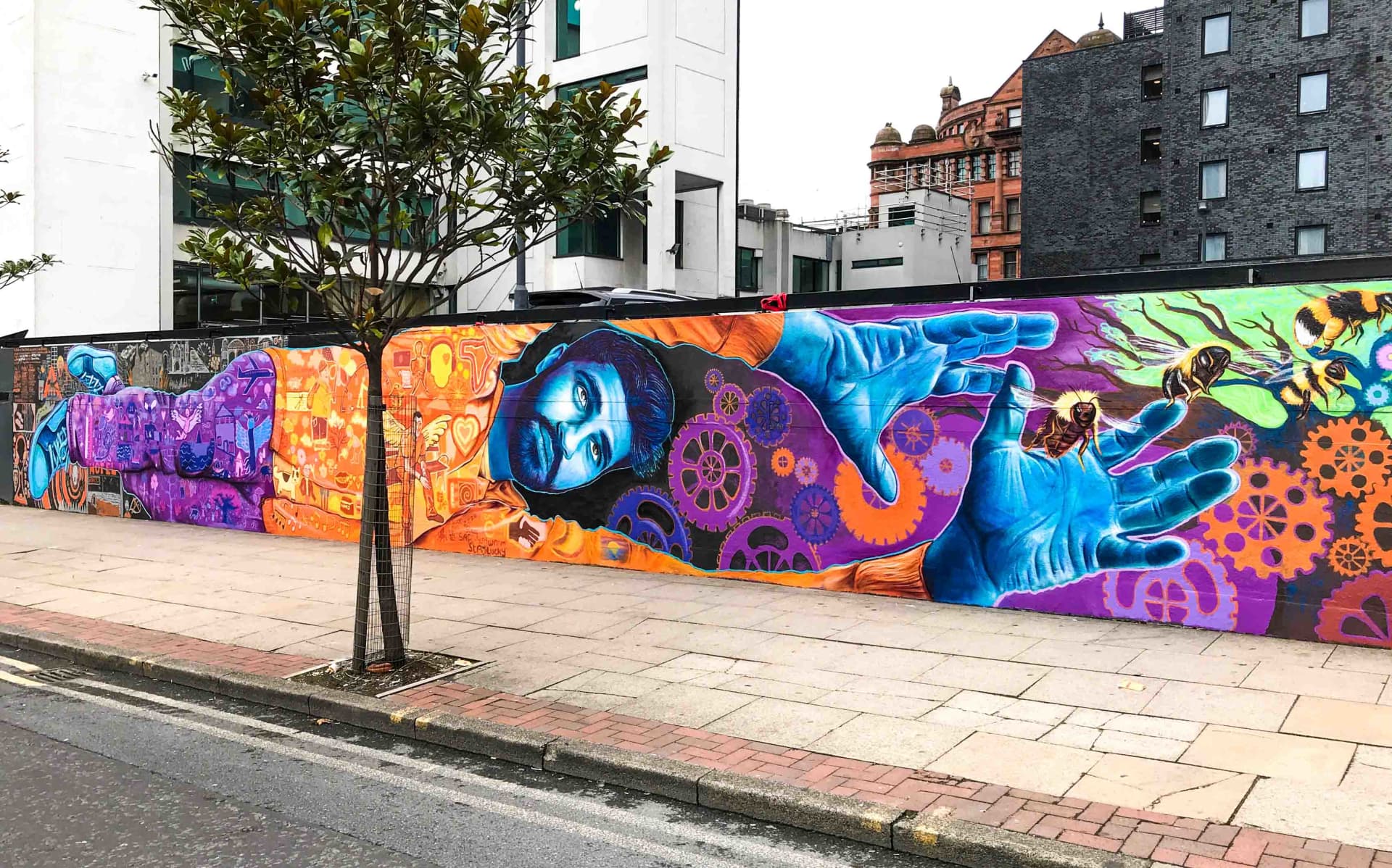 The Doodle on Ducie Street (detail)