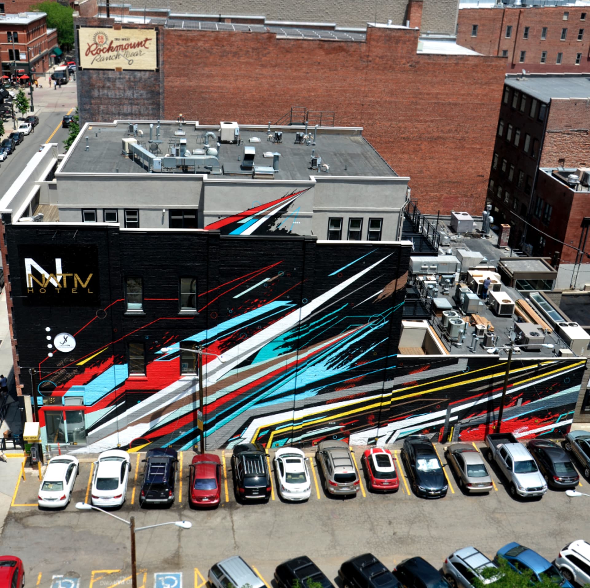 Dynamic Stripes of Urban Energy