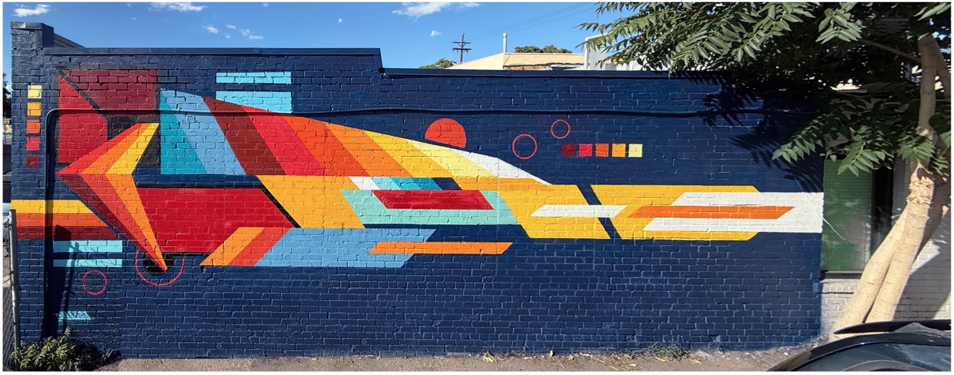 Vibrant Echoes of Motion and Color