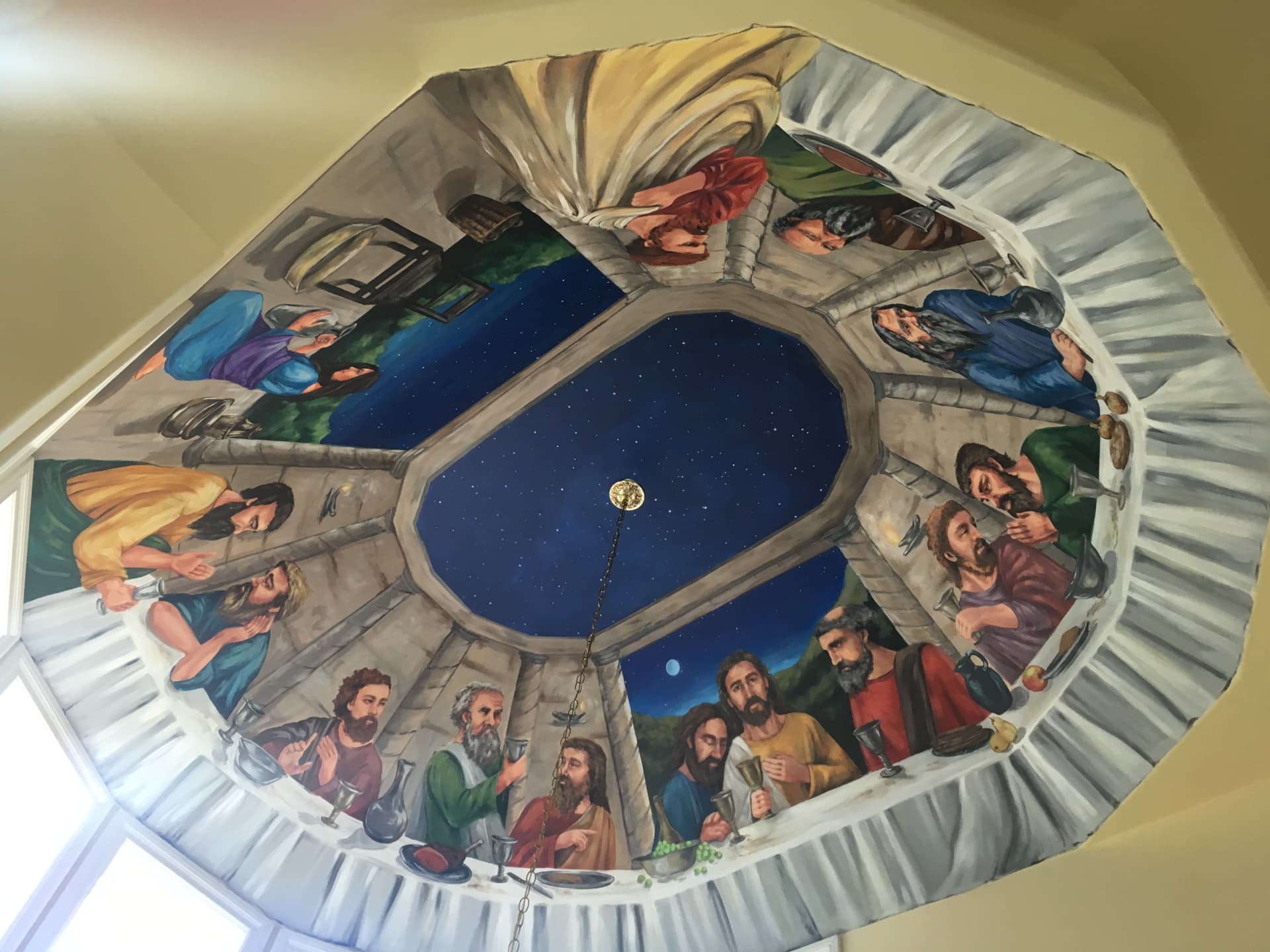 Church Ceiling Mural 