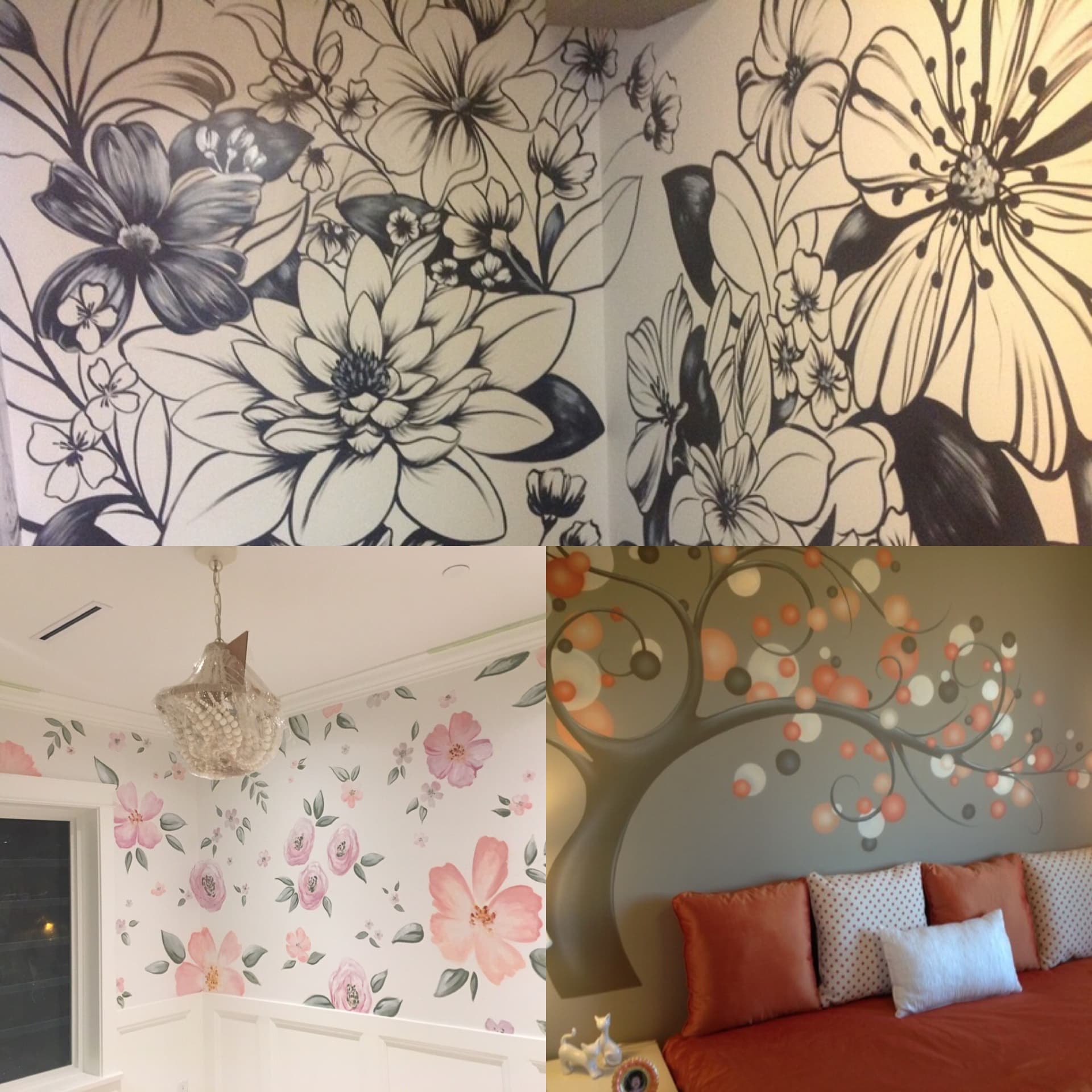 Wallpaper Style Murals 