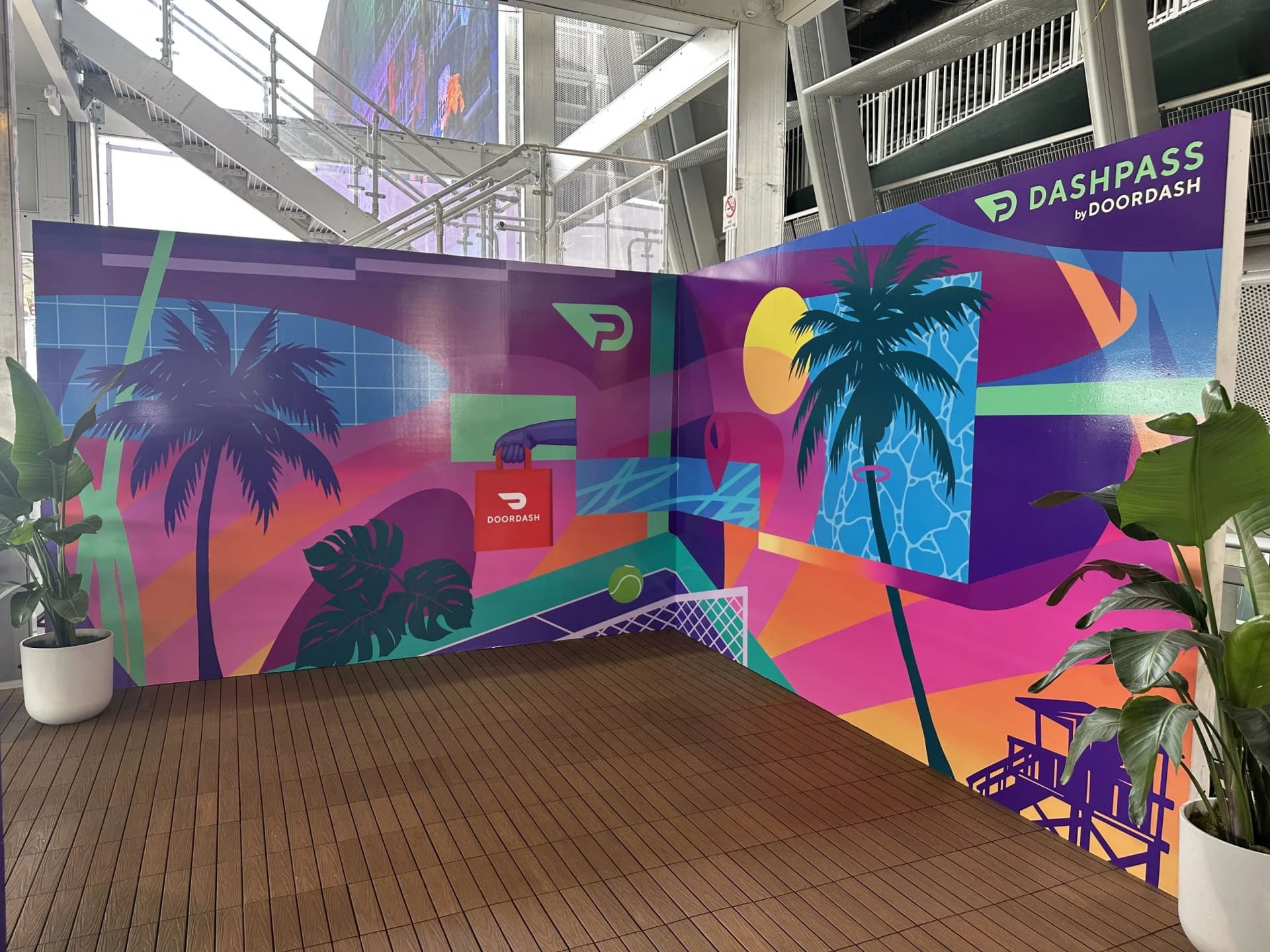 Tropical Vibes in a Digital Dreamscape