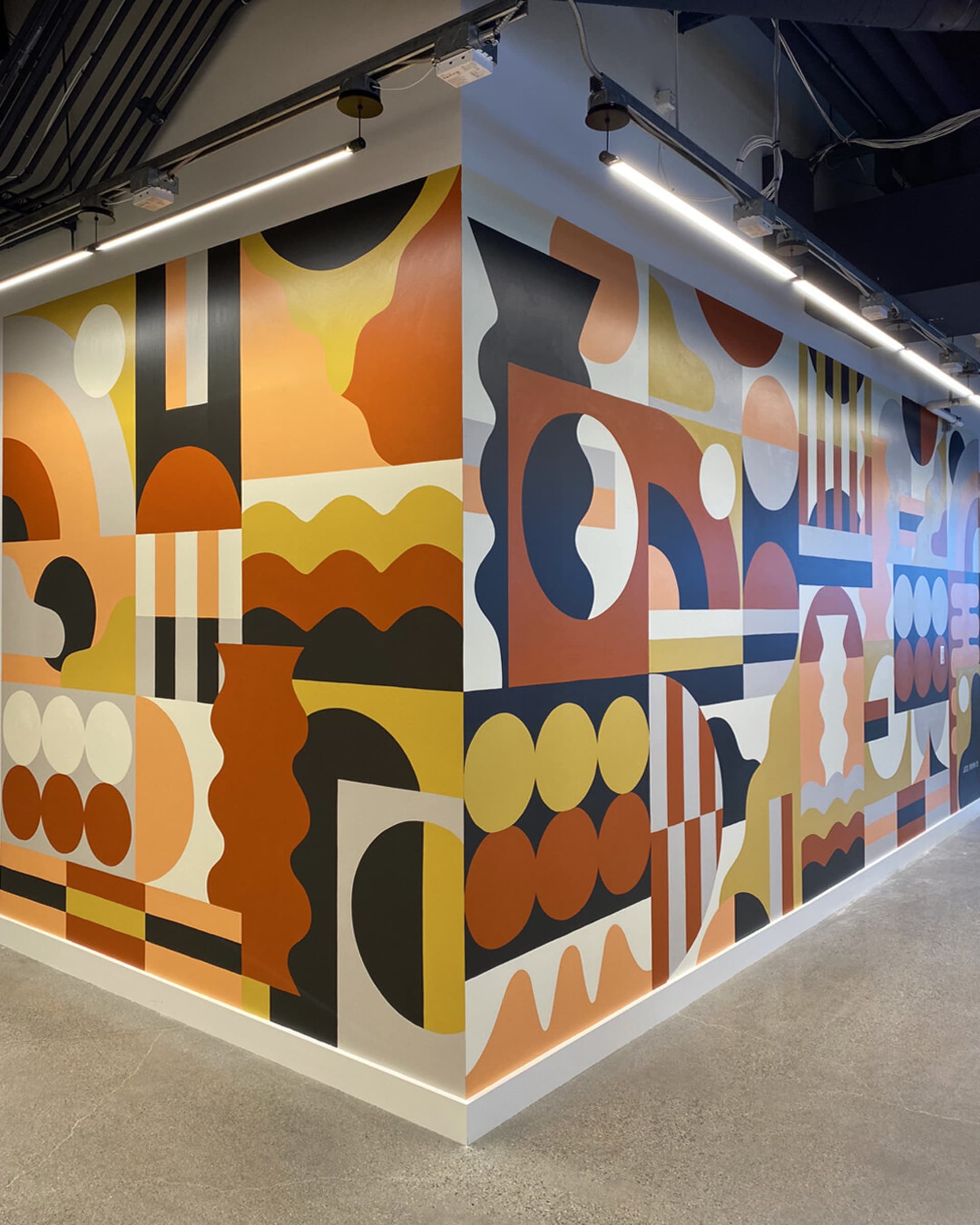 Rhythms of Color and Form in Seattle