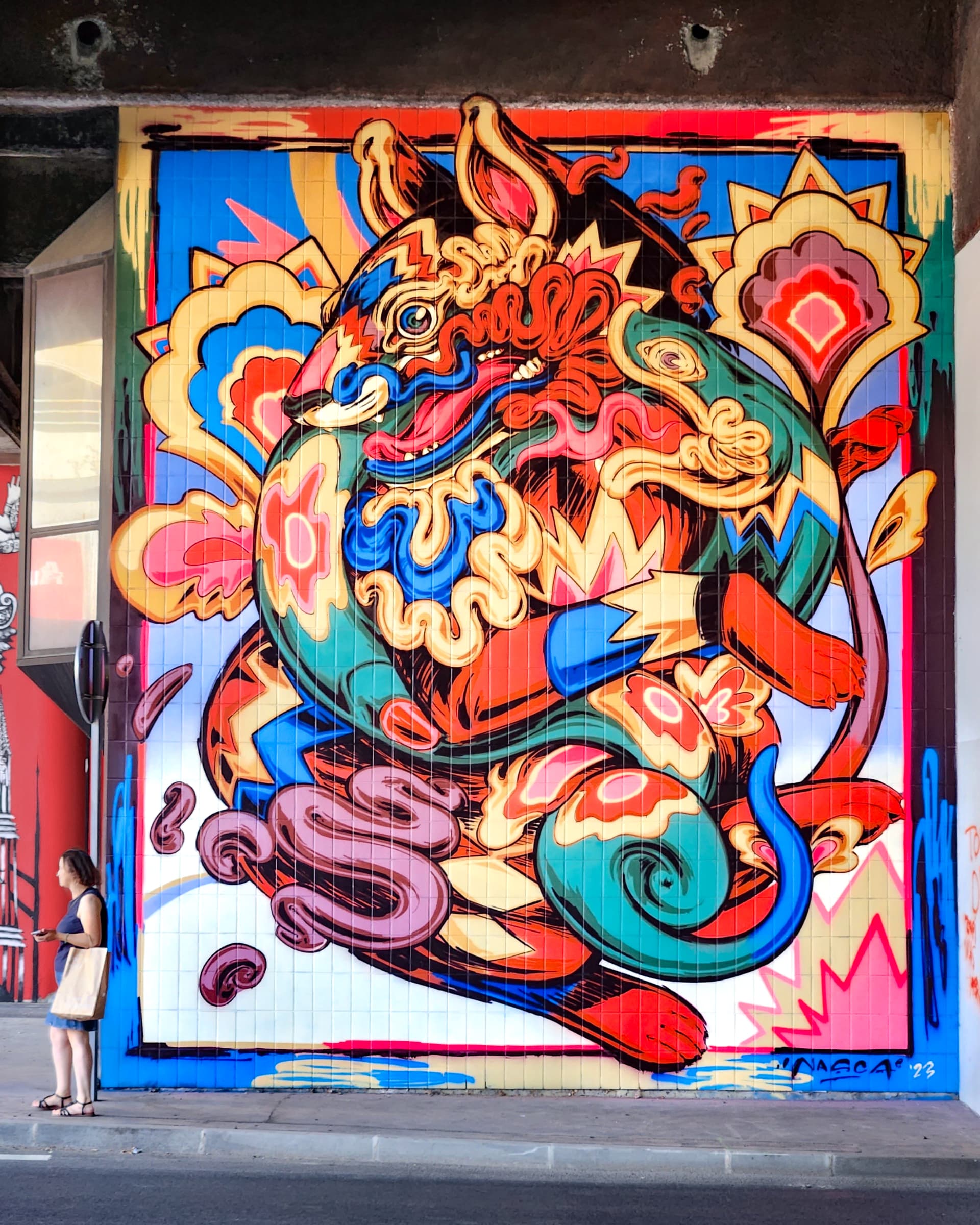 Vibrant Whispers of Myth and Color